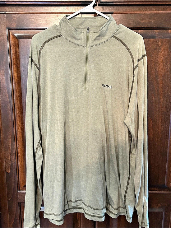 Orvis Other - Orvis Sz XL Men's Quarter-Zip Long Sleeve Green